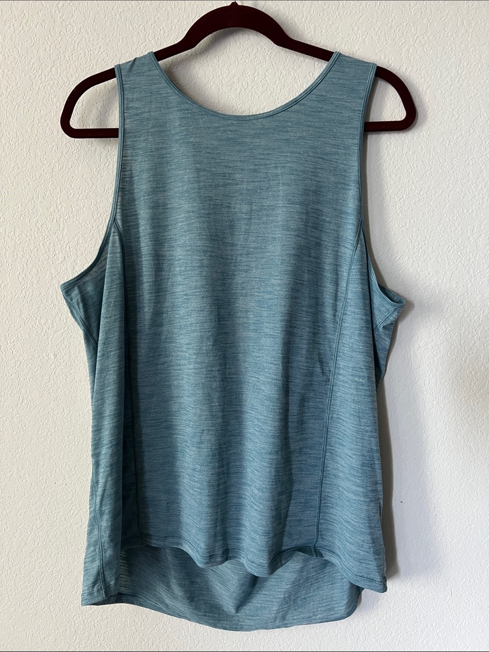 Lululemon Low Key Tank Heathered Blue